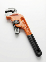 Газовый ключ с резиновой ручкой 12“ фото 3