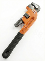 Газовый ключ с резиновой ручкой 14“ фото 3