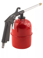 Пистолет моечный (мовильный) с бачком пневматический 950мл фото 2