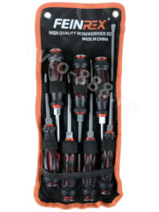 2536752 Набор ударных отверток FEINREX 7 предметов PH/SL (в чехле) фото 1