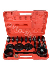 Набор съемников для замены ступичных подшипников 23 предмета фото 1