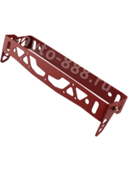 Кронштейн универсальный для наклона номерного знака / JDM адаптер рамки госномера SPARCO красный фото 1