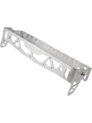 Кронштейн универсальный для наклона номерного знака / JDM адаптер рамки госномера SPARCO хром фото 1