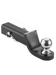 Кронштейн фаркопа усиленный (вставка) под квадрат 50х50, с шаром и пальцем фото 3