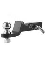 Кронштейн фаркопа усиленный (вставка) под квадрат 50х50, с шаром и пальцем фото 11