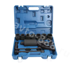 Гайковерт ручной грузовой c головками в кейсе (мясорубка) 11 предметов  1:58 фото 1