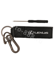 Брелоки на ключи кожа петля-карабин LEXUS 0395 фото 1