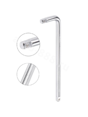 Вороток Г-образный комплект 3 шт 1/2, 1/4, 3/8 фото 4