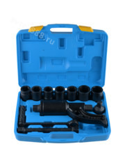 Гайковерт ручной грузовой c головками в кейсе (мясорубка) 11 предметов 1:58 фото 1