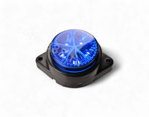 Фонари габаритные синий XY-4004-2 12V/24V (2шт) фото 3