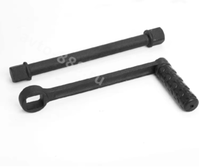 Гайковерт ручной грузовой c головками в кейсе (мясорубка) 11 предметов  1:58 фото 5