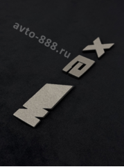 Надпись X6///M 160*30mm BL-030A фото 3