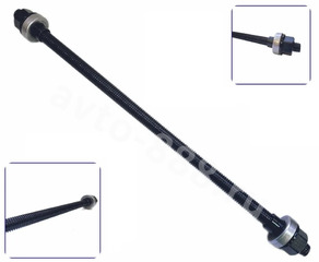 Шпилька резьбовая М10 L-360мм с гайками фото 1