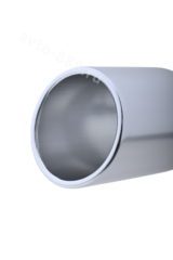 Насадка на глушитель ZXQ-683 хром фото 3