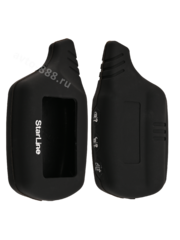 Чехол на пульт сигнализации силиконовый В9 А91 черный фото 1