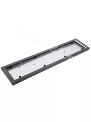 Рамка номера чёрная (2шт) 8304 фото 2