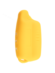 Чехол на пульт сигнализации силиконовый TW-9010 9030 желтый фото 3