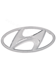 HW-003 Эмблема HYUNDAI 115*60 фото 2