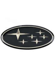 Эмблема SUBARU 101*50 SAE-004 черный фото 1