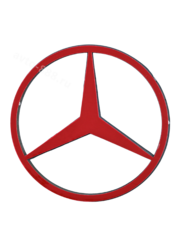 Эмблема MERCEDES BENZ 85*85 BNE-003 фото 4