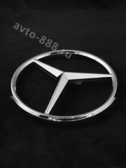 Эмблема MERCEDES BENZ 205*205 BEN-004А фото 1