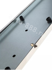 Рамка номера хром (2шт) 8304А фото 4