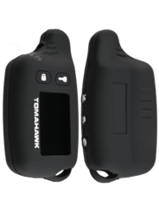 Чехол на пульт сигнализации силиконовый TW-9010 9020 9030 черный фото 1