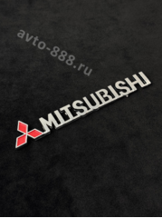 Надпись MITSUBISHI красный 168*30mm ML-002 фото 1