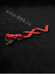 Надпись VX.R хром 160*30mm TL-029 фото 2