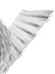 Сетка на решетку радиатора алюминиевая серебро крупная 1000*330 мм ячейка 8мм*25мм фото 6