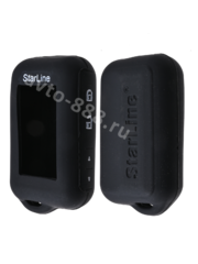 Чехол на пульт сигнализации силиконовый E90 черный фото 1