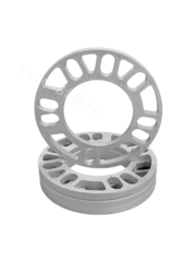 Проставка под литьё пластина 5-114 и 4-100мм/ 8мм толщина  4ШТ фото 1