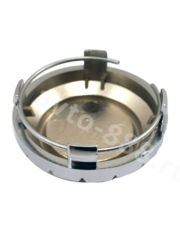 Колпачок на литье хром Nissan, C-553 (внешний73mm/внутренний63mm) фото 2