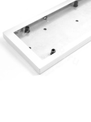 Рамка номера белая (2шт) 8304 фото 3