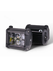 Дневные ходовые огни 6 диодов DRL-002, квадратные 12V/24V (1шт) фото 1