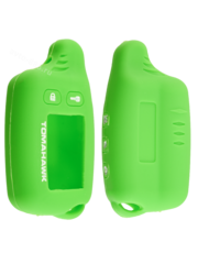 Чехол на пульт сигнализации силиконовый TW-9010 9020 салатовый фото 1