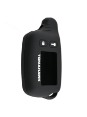 Чехол на пульт сигнализации силиконовый TW-9010 9020 9030 черный фото 2