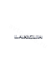 Надпись LANCER 112*11mm EBL-119 фото 3