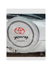Чехол на запаску RAV-4 серый фото 3