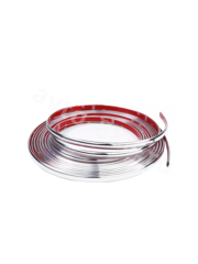 Молдинг хром 15 м (6мм) фото 4