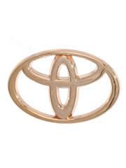 TE-014 Эмблема TOYOTA 120*80 фото 2