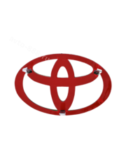 TE-019 Эмблема TOYOTA 110*75 (7) фото 4