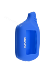 Чехол на пульт сигнализации силиконовый В9 А91 голубой фото 2