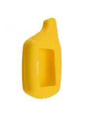 Чехол на пульт сигнализации силиконовый В9 А91 желтый фото 2