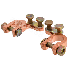 Клеммы для аккумулятора ЕВРО (пара) фото 2