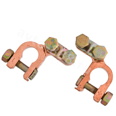 Клеммы для аккумулятора ЕВРО (пара) фото 7