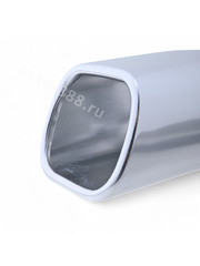 Насадка на глушитель ZXQ-687 хром фото 3