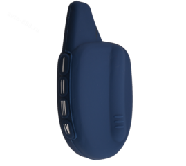 Чехол на пульт сигнализации силиконовый MaJiCar 7 темно-синий фото 3