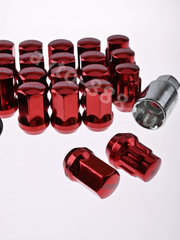 Секретки гайки RAYC 12*1,25 F450 (20 шт, высота 30 мм) красный фото 9