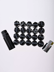 Секретки гайки RAYC 12*1,25 F450 (20 шт, высота 30 мм) чёрный фото 3